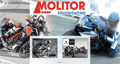 Desktop Screenshot of motorrad-molitor.de