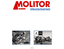 Tablet Screenshot of motorrad-molitor.de